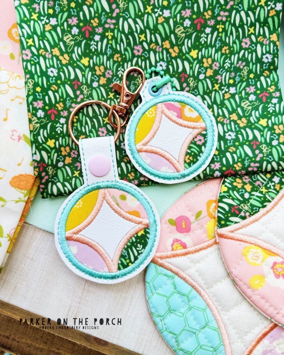 Digital Download - Orange Peel Snaptab & Charm Set