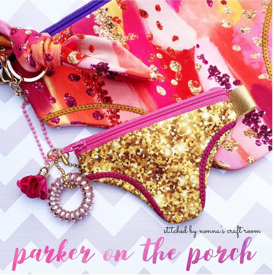 Digital Download- Size 3 -Panty Top Zip Zipper Bag - Image 2