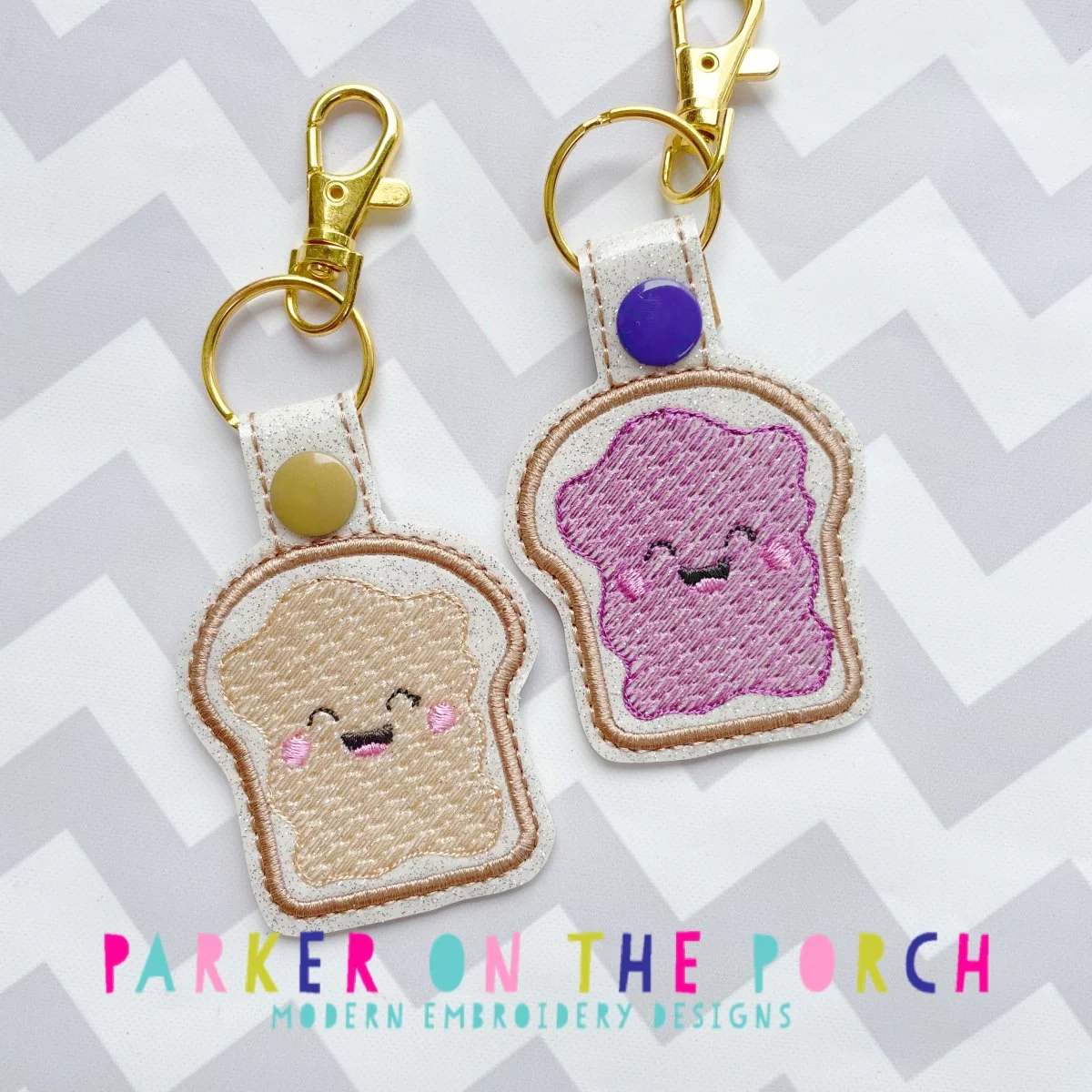 Digital Download- Peanut Butter and Jelly Snaptab and Charm Set - Image 3