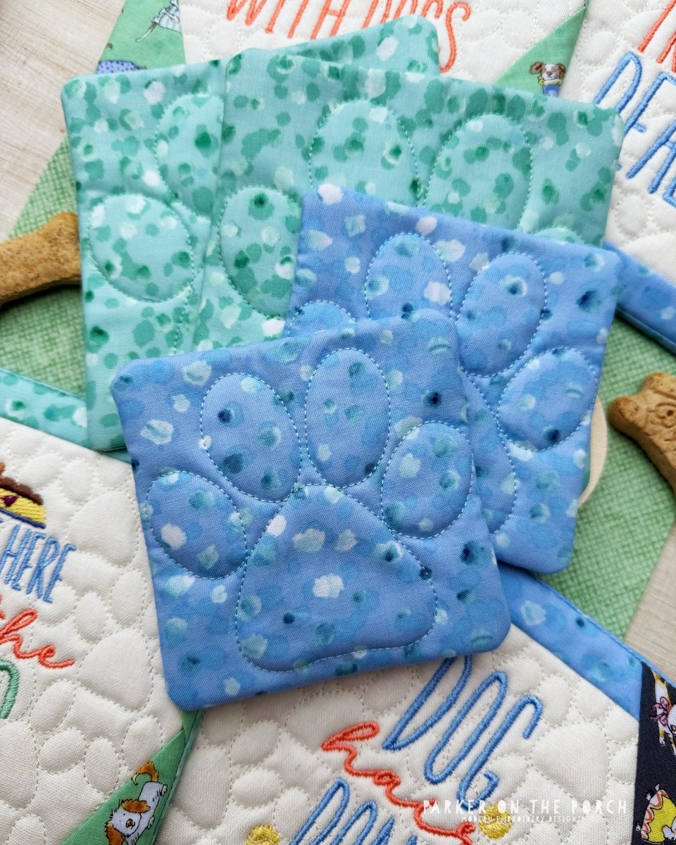 Digital Download - Plain Jane Coaster- Paw