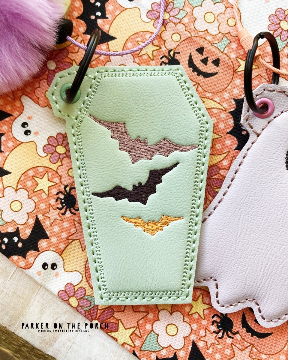 Digital Download- PUFF Bag Tag- Coffin