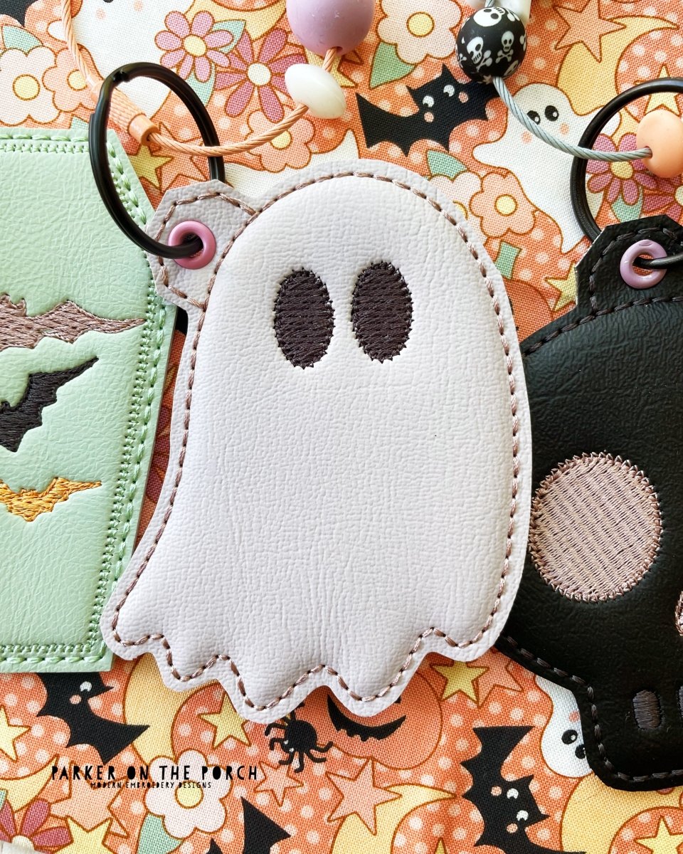 Digital Download- PUFF Bag Tag- Ghost