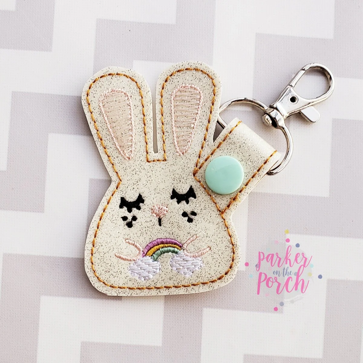 Digital Download- Rainbow Bunny Snaptab