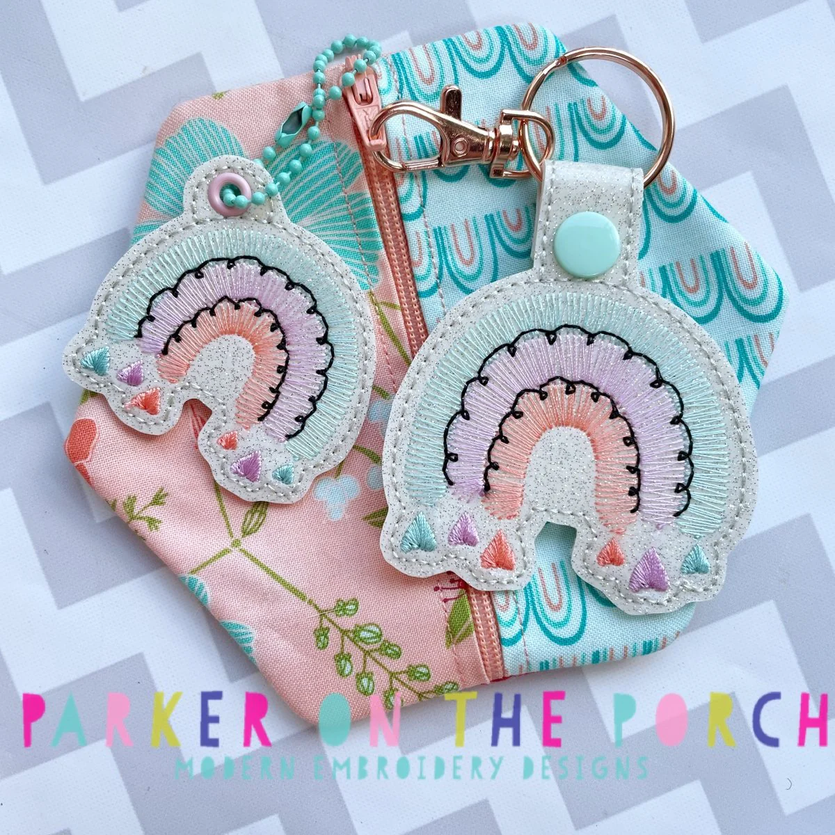 Digital Download- Rainbow Hearts Snaptab and Charm Set