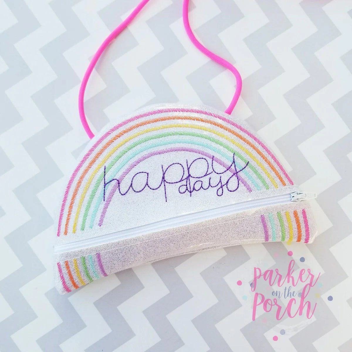 Digital Download - Rainbow Zipper Bag - Image 2