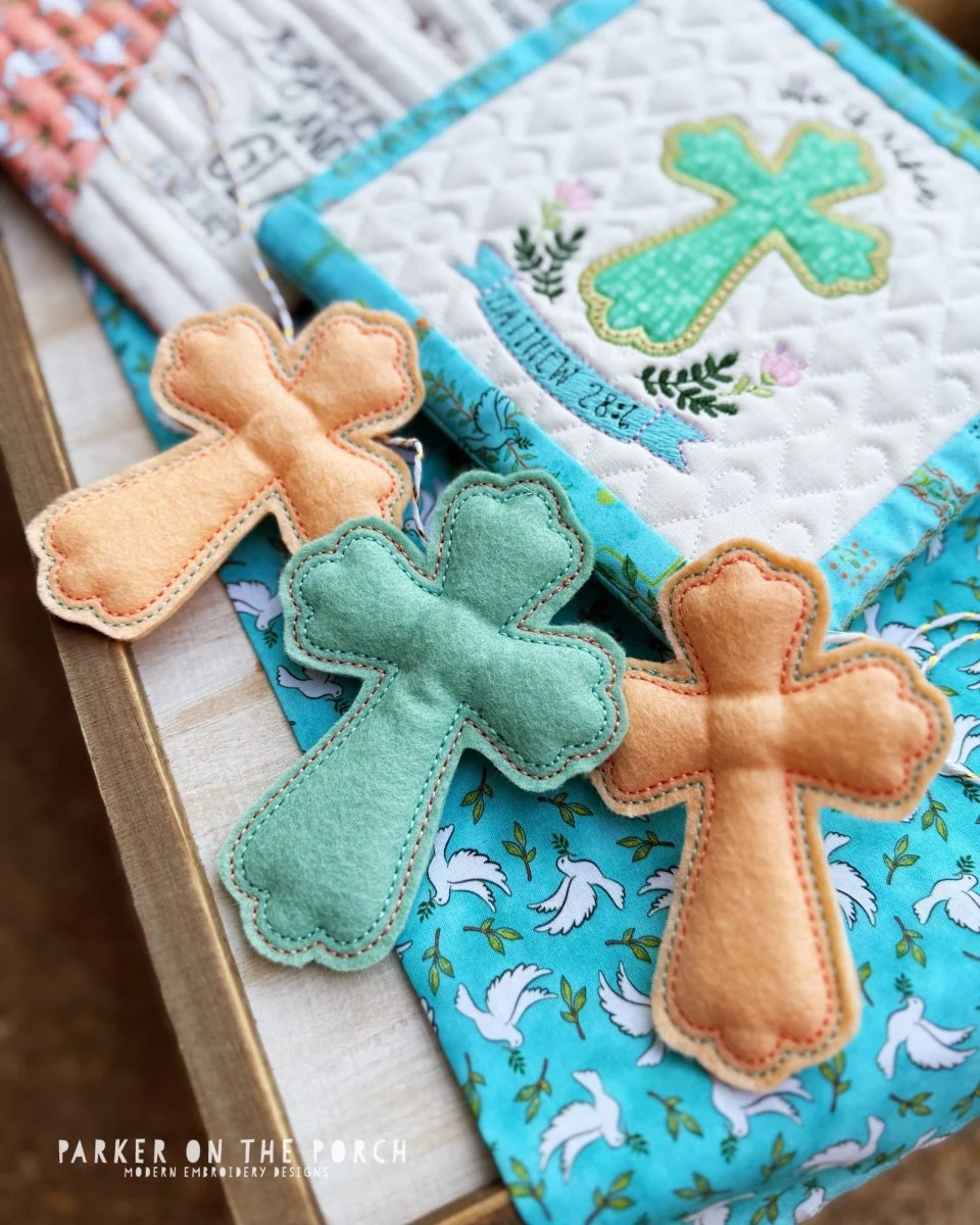 Digital Download - Rejoice - Cross Puff Banner - Image 2