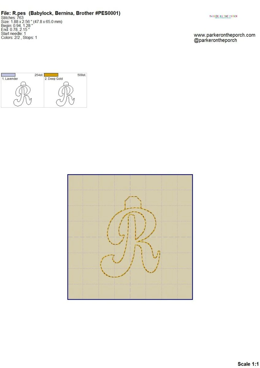 Digital Download - Retro Alpha Monogram Charm Set MINI - Image 19