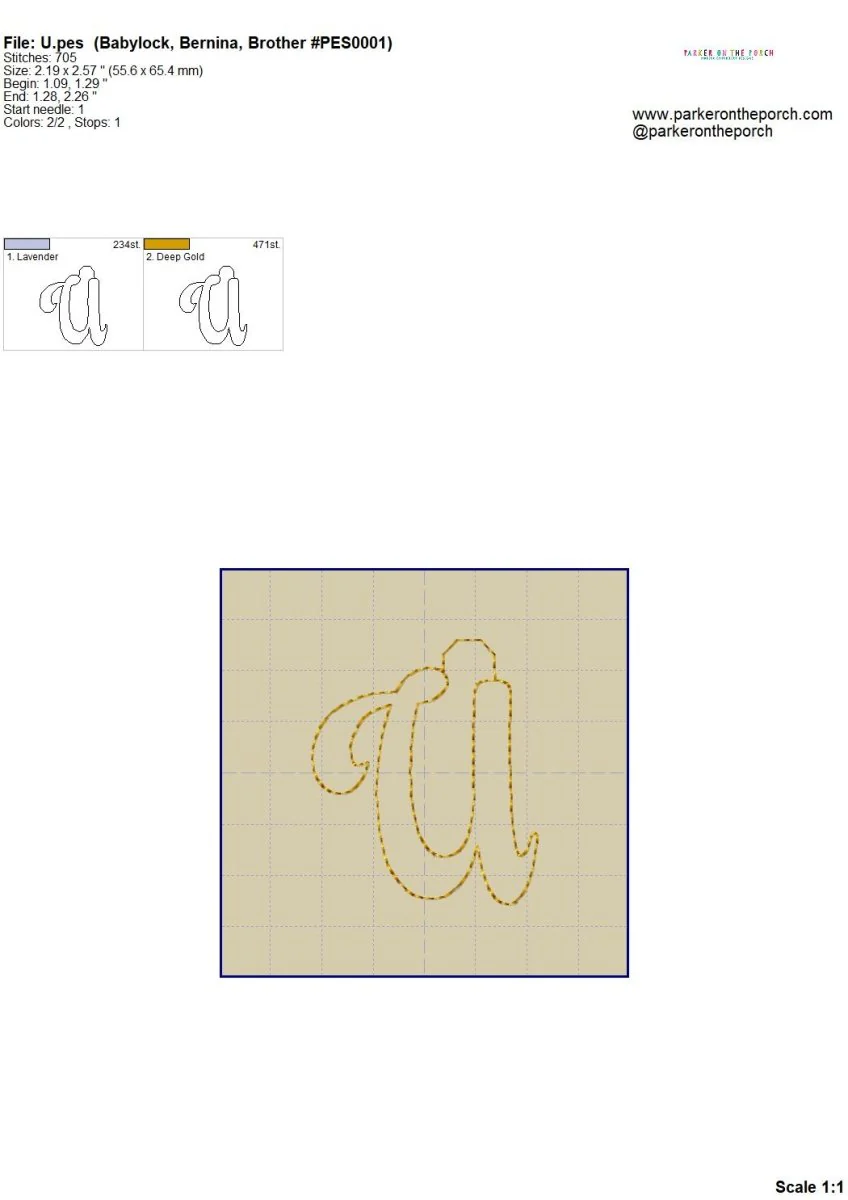 Digital Download - Retro Alpha Monogram Charm Set MINI - Image 22
