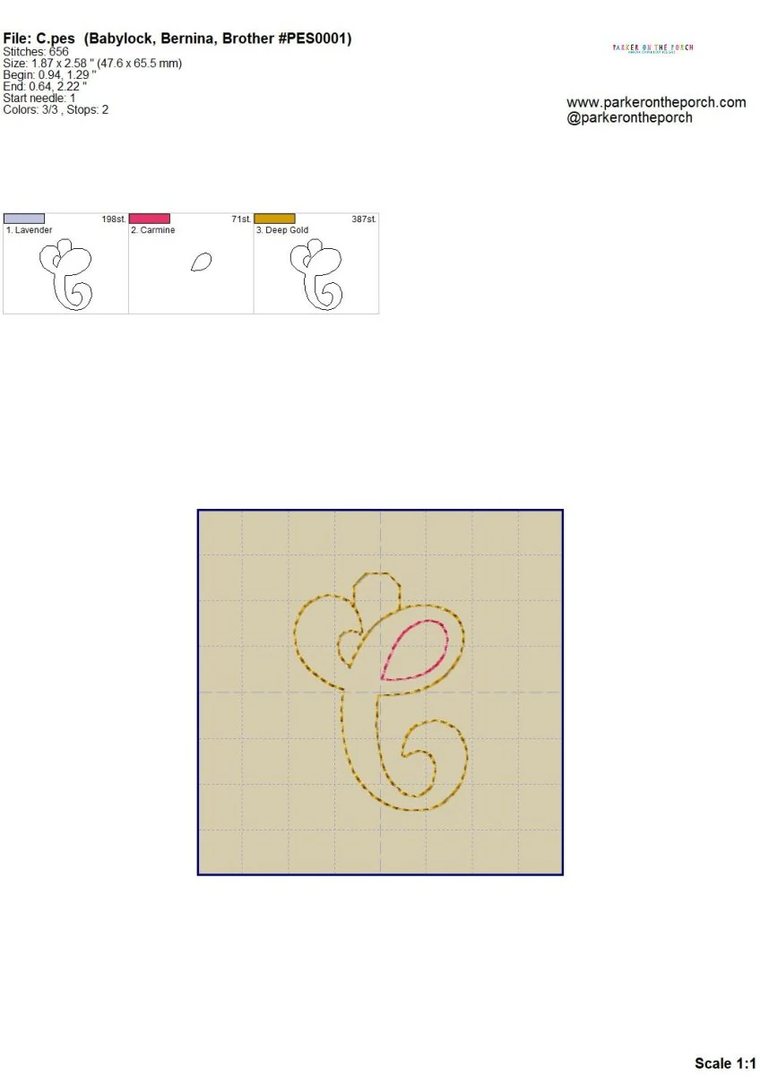 Digital Download - Retro Alpha Monogram Charm Set MINI - Image 4