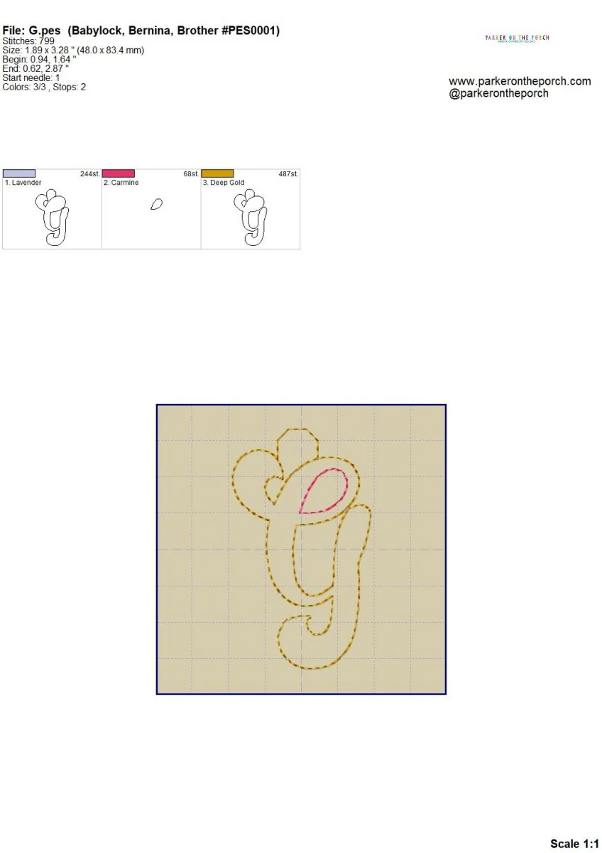 Digital Download - Retro Alpha Monogram Charm Set XL - Image 8
