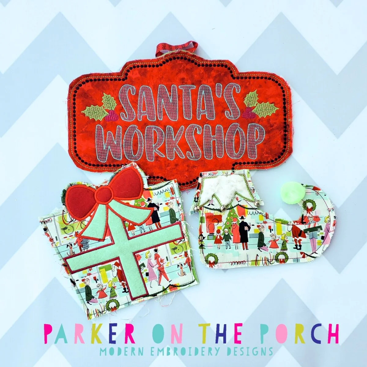 Digital Download- Santa's Workshop Banner BUNDLE - Image 2