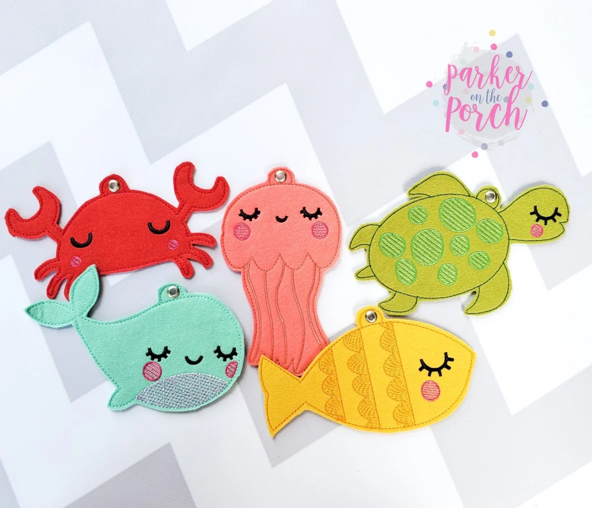 Digital Download- Sea Creatures Banner Bundle Set