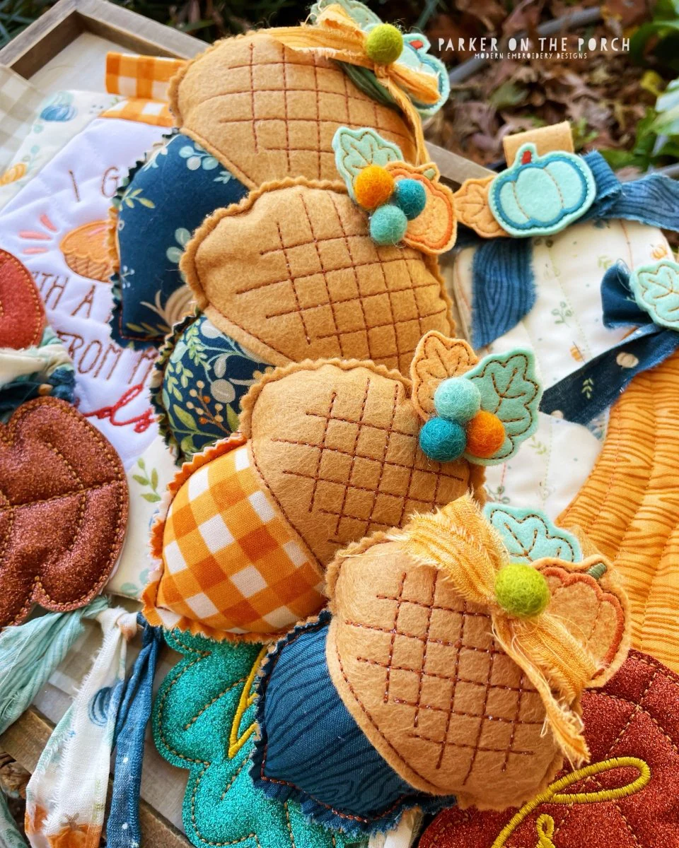 Digital Download- Shabby Acorn Stuffie - Image 2