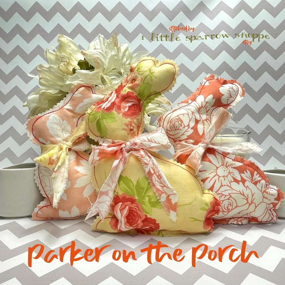 Digital Download- Shabby Bunny Stuffie 2.0 - Image 3