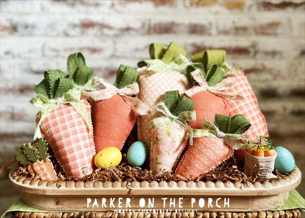 Digital Download- Shabby Carrot Stuffie