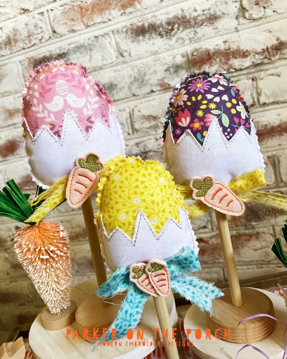 Digital Download- Shabby Egg Stuffie - Image 3