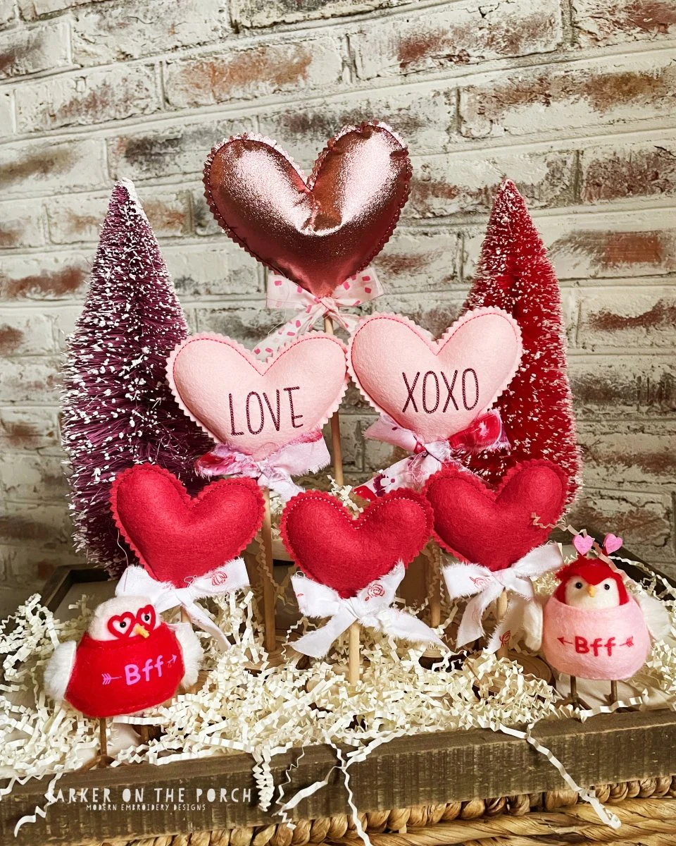 Digital Download- Shabby Heart Stuffie