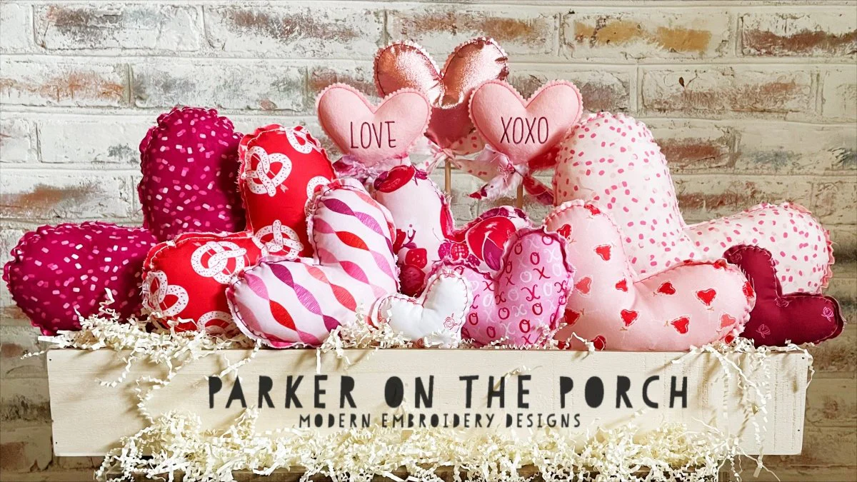 Digital Download- Shabby Heart Stuffie - Image 2