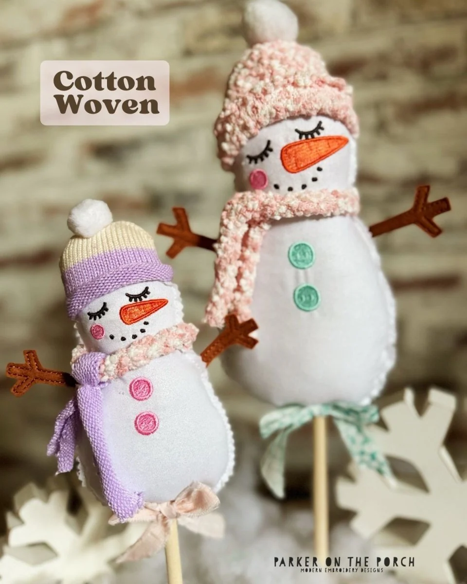 Digital Download- Shabby Snowman Stuffie - Image 2
