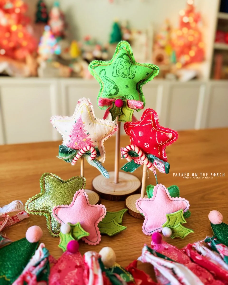 Digital Download- Shabby Stars Stuffie