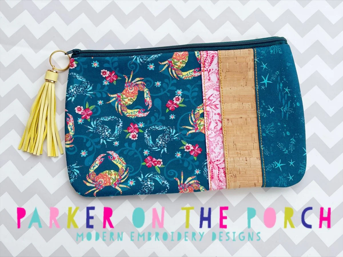Digital Download- Size 3 - The Uptown Top Zip Zipper Bag - Image 2