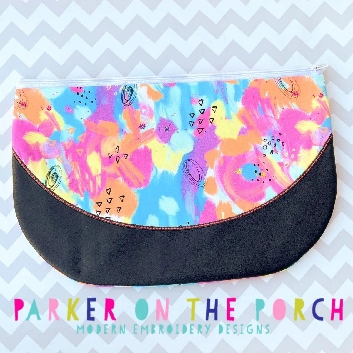 Digital Download- Size 3 Top Zip The Bucket Zipper Bag