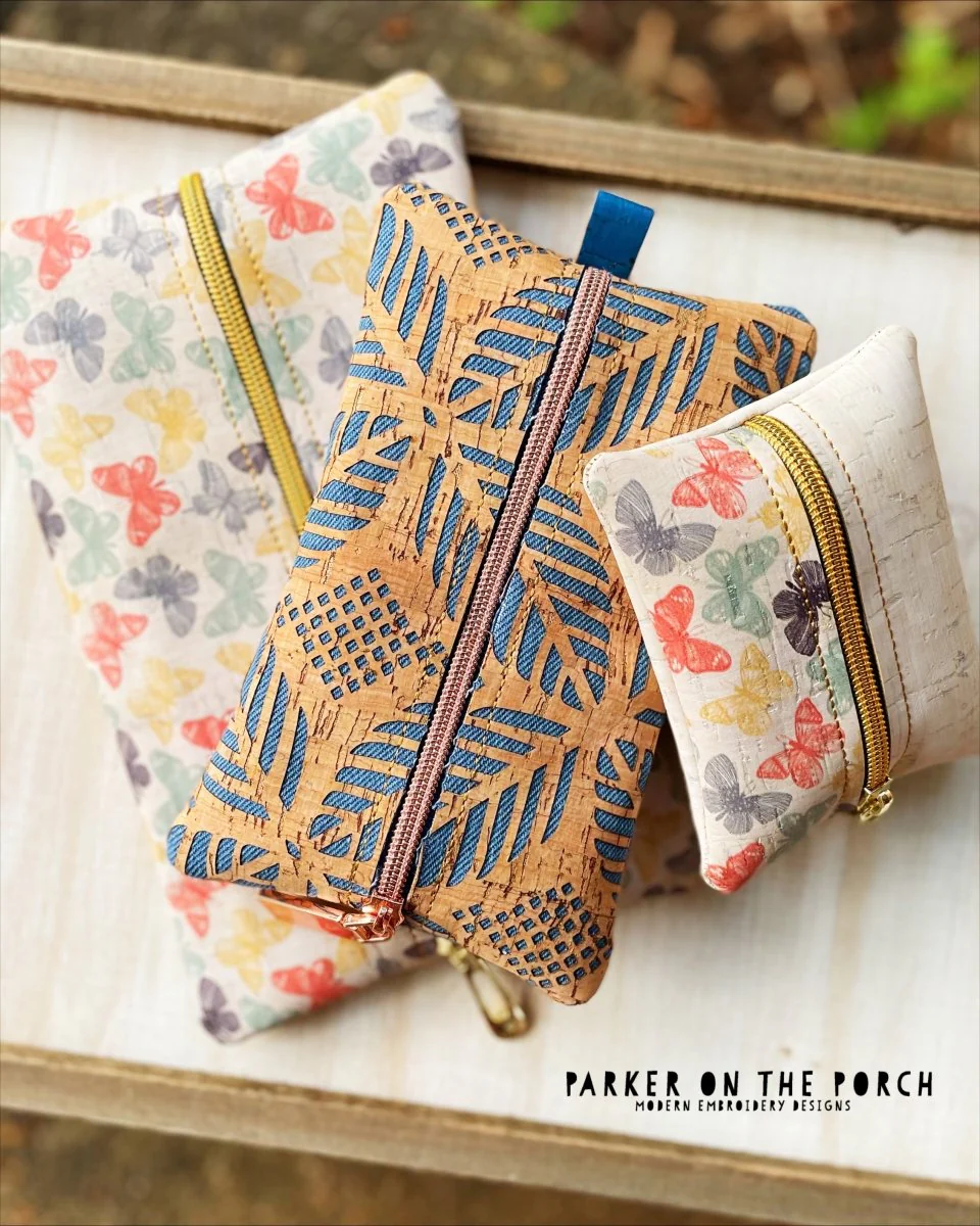 Digital Download - Size 5 - Clean Stitch Center Zip Zipper Bag - Image 3