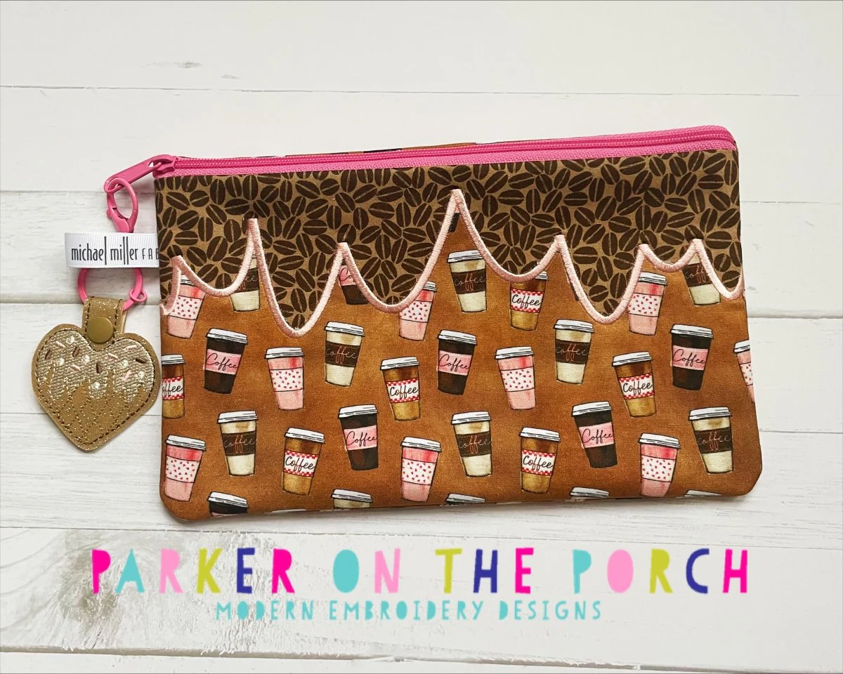 Digital Download - Size 5- The Drip Top Zip Zipper Bag