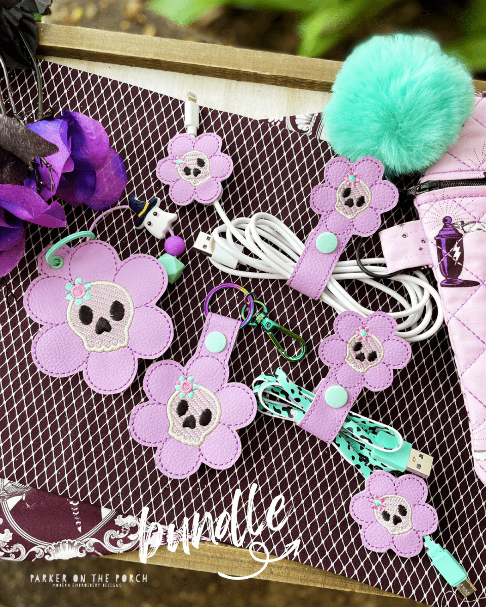 Digital Download- Skeleton Daisy- BUNDLE