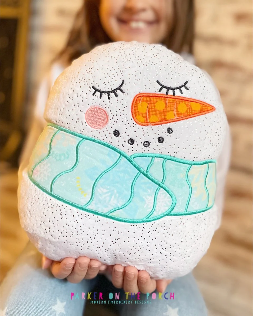Digital Download - Snow Cute Collection- Squishy Snowman Stuffie