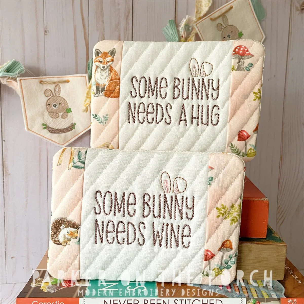 Digital Download - Some Bunny Collection - Mug Rug BUNDLE - Image 2