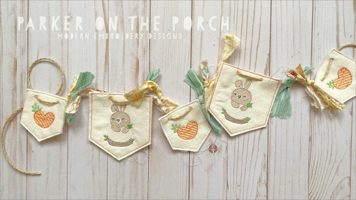 Digital Download- Some Bunny Collection- Some Bunny Bunting Banner - Image 3