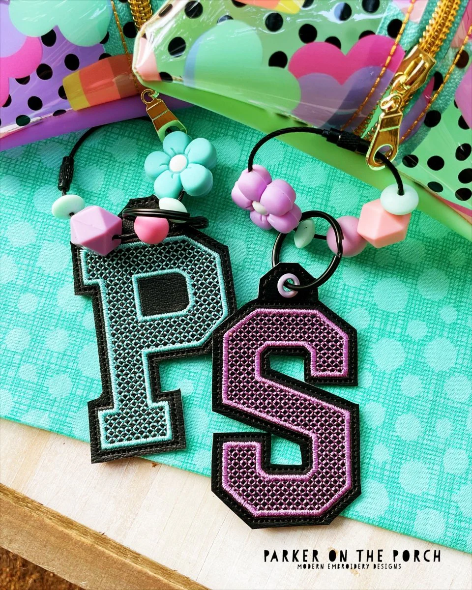 Bag Tag - Bundle - Squad Alpha Monogram XL - Digital Download