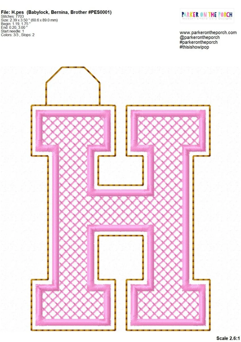Bag Tag - Bundle - Squad Alpha Monogram XL - Digital Download - Image 10