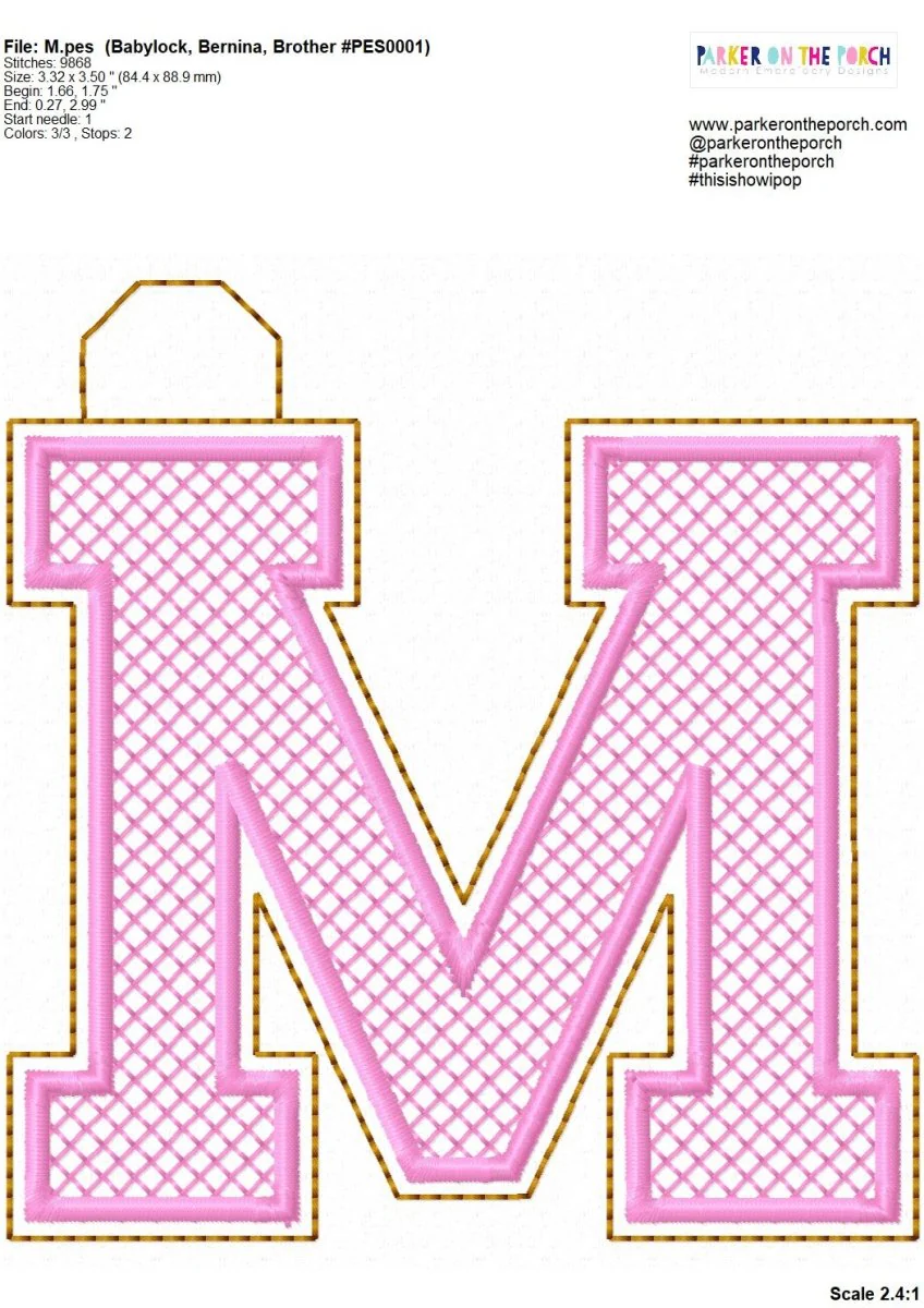 Bag Tag - Bundle - Squad Alpha Monogram XL - Digital Download - Image 15