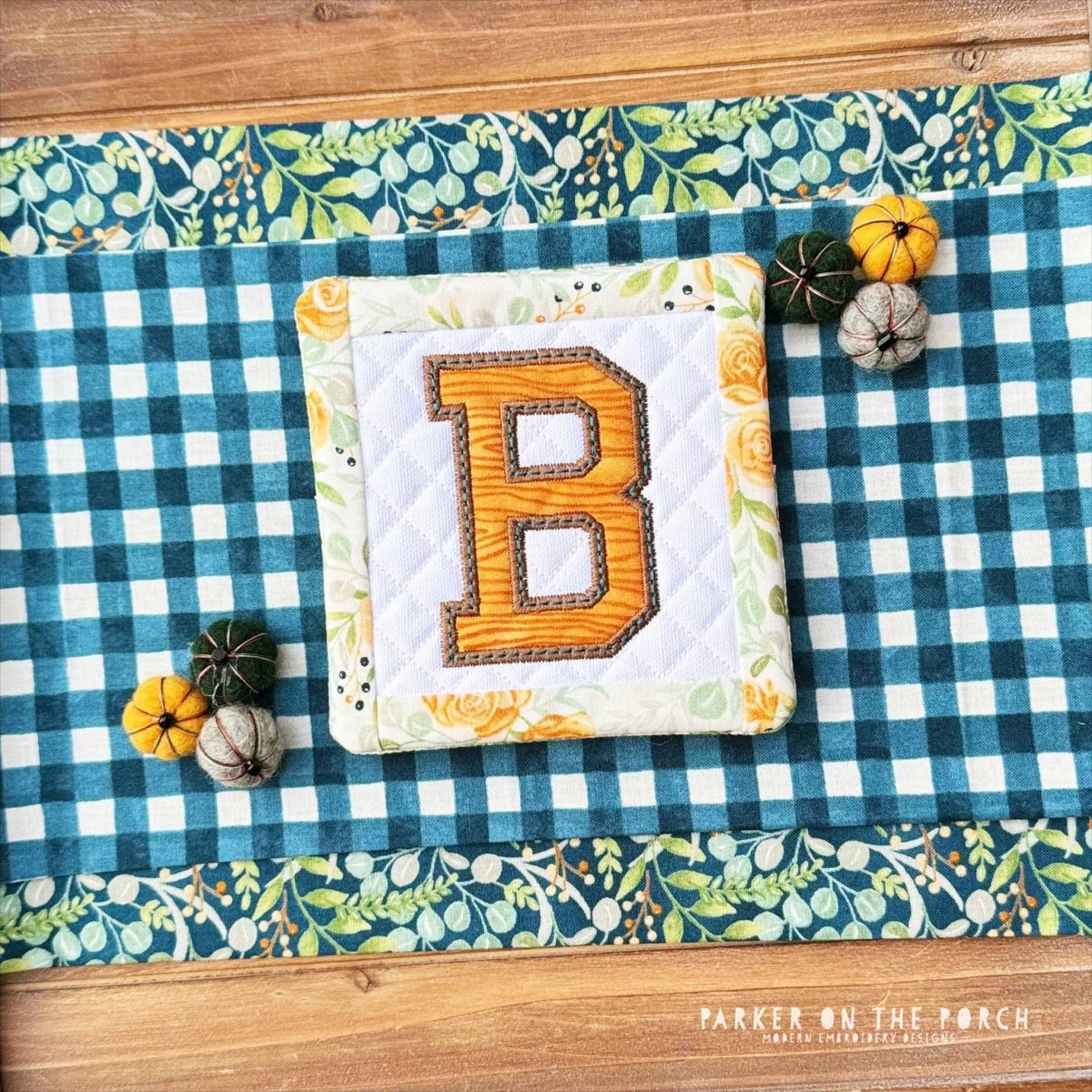 Digital Download - Squad Monogram Coaster - Letter B