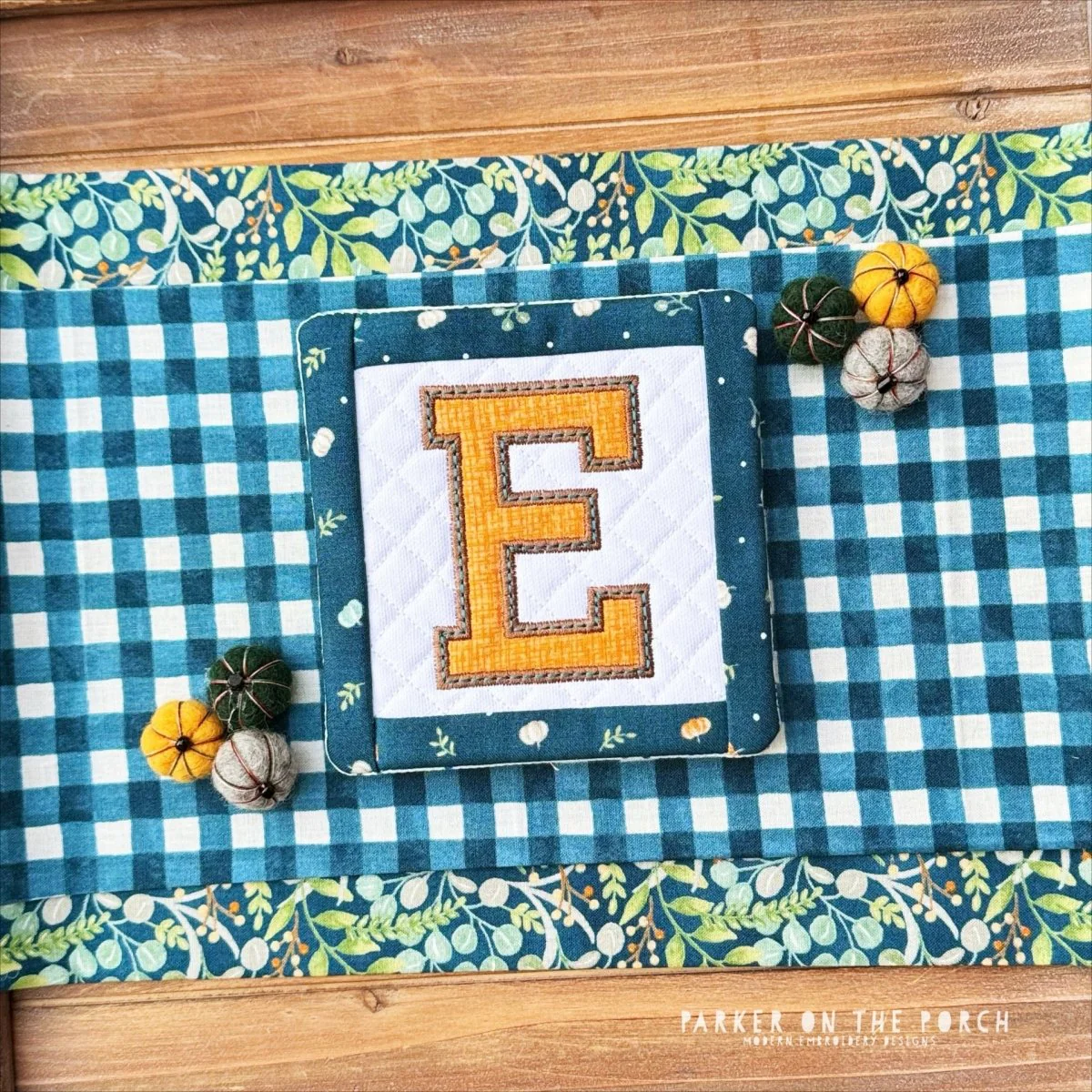 Digital Download - Squad Monogram Coaster - Letter E