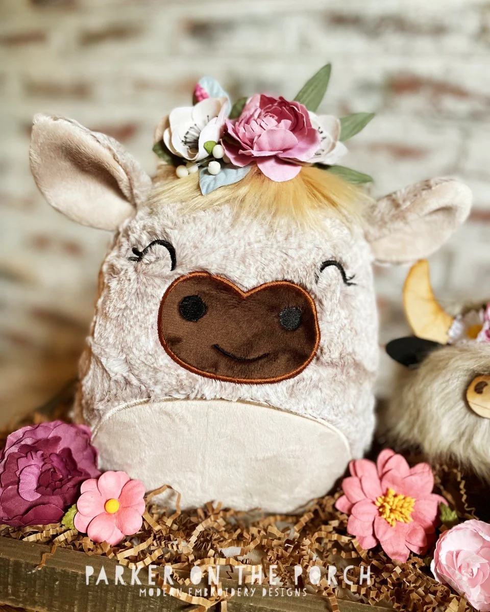 Digital Download - Squishy Cow Stuffie