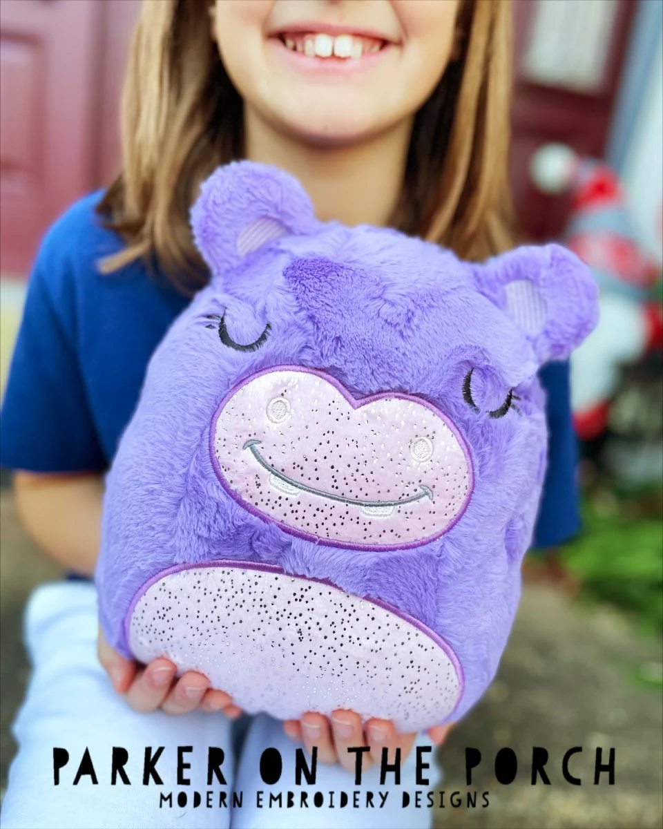 Digital Download - Squishy Hippo Stuffie
