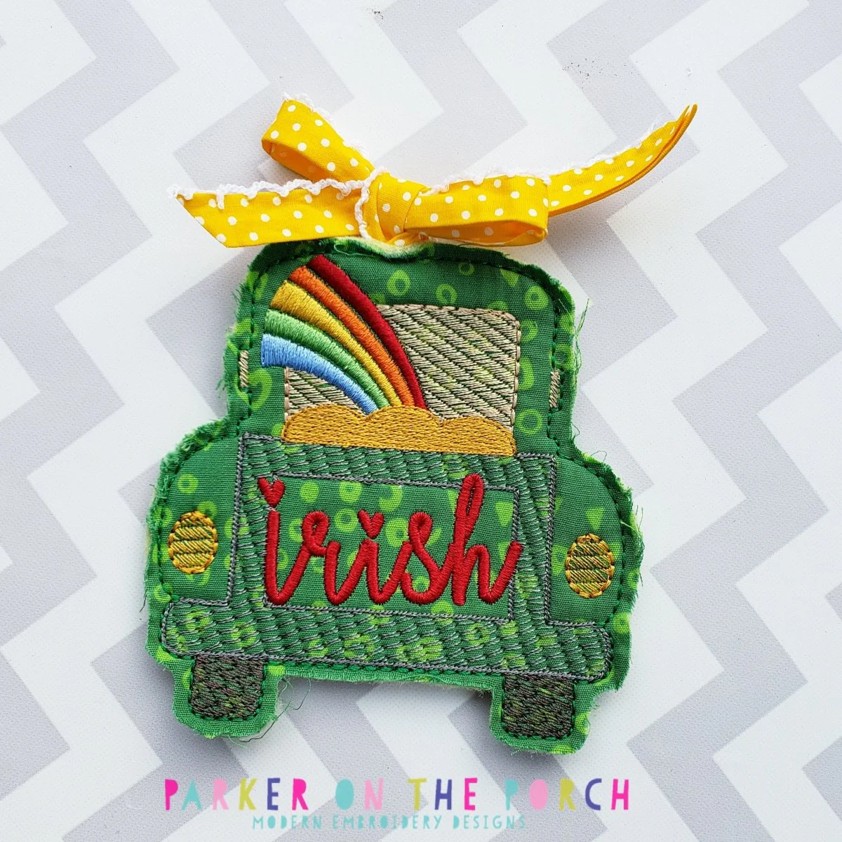 Digital Download- St Paddys Truck Ornament