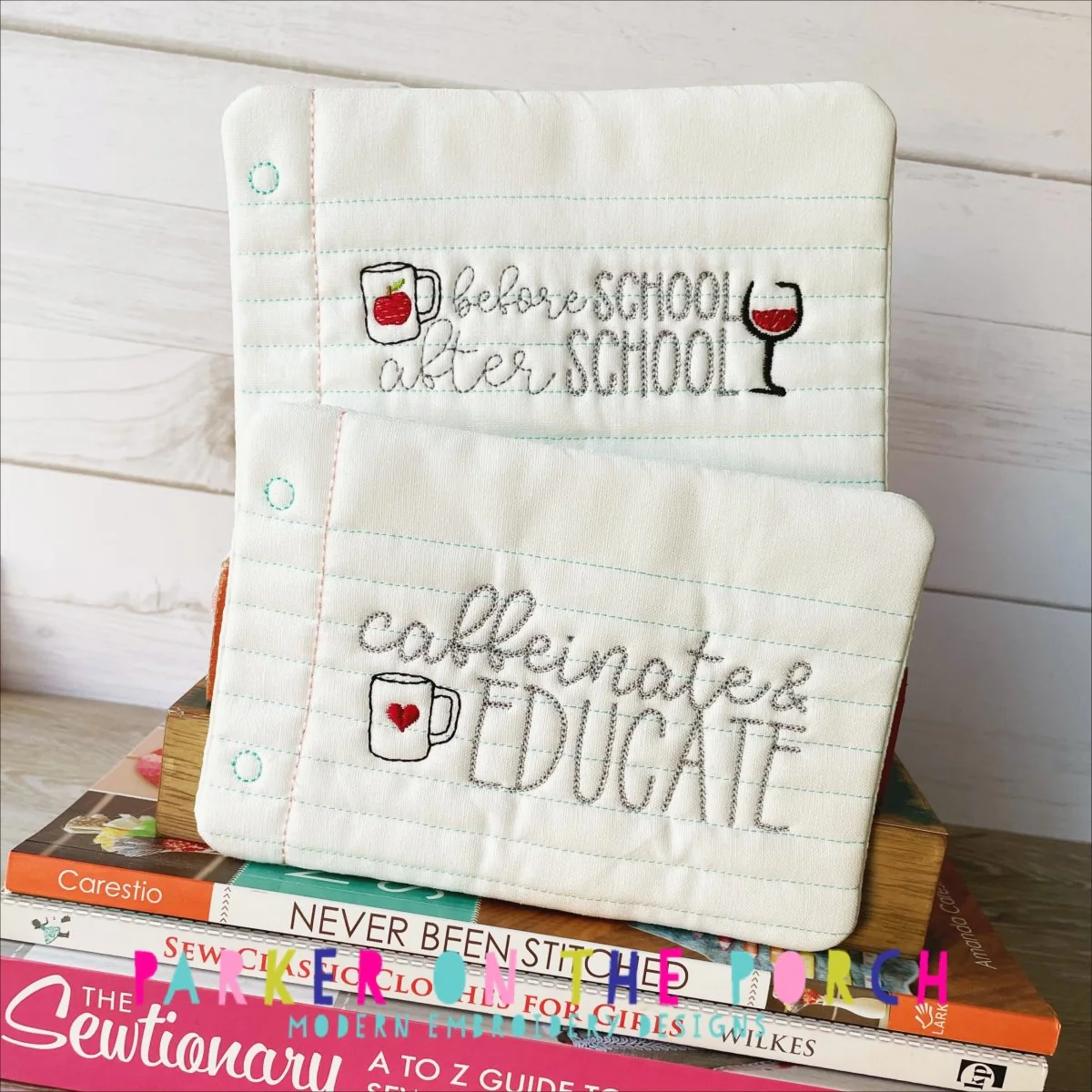 Digital Download - Teacher Life Collection - Mug Rug Bundle - Image 2