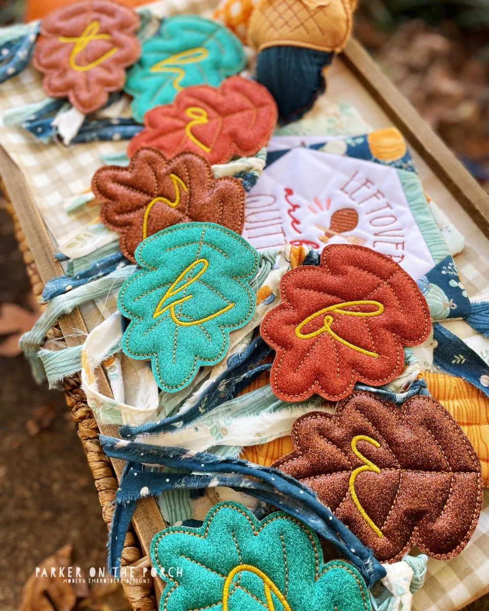 Digital Download - Thankful Leaf Puff Banner