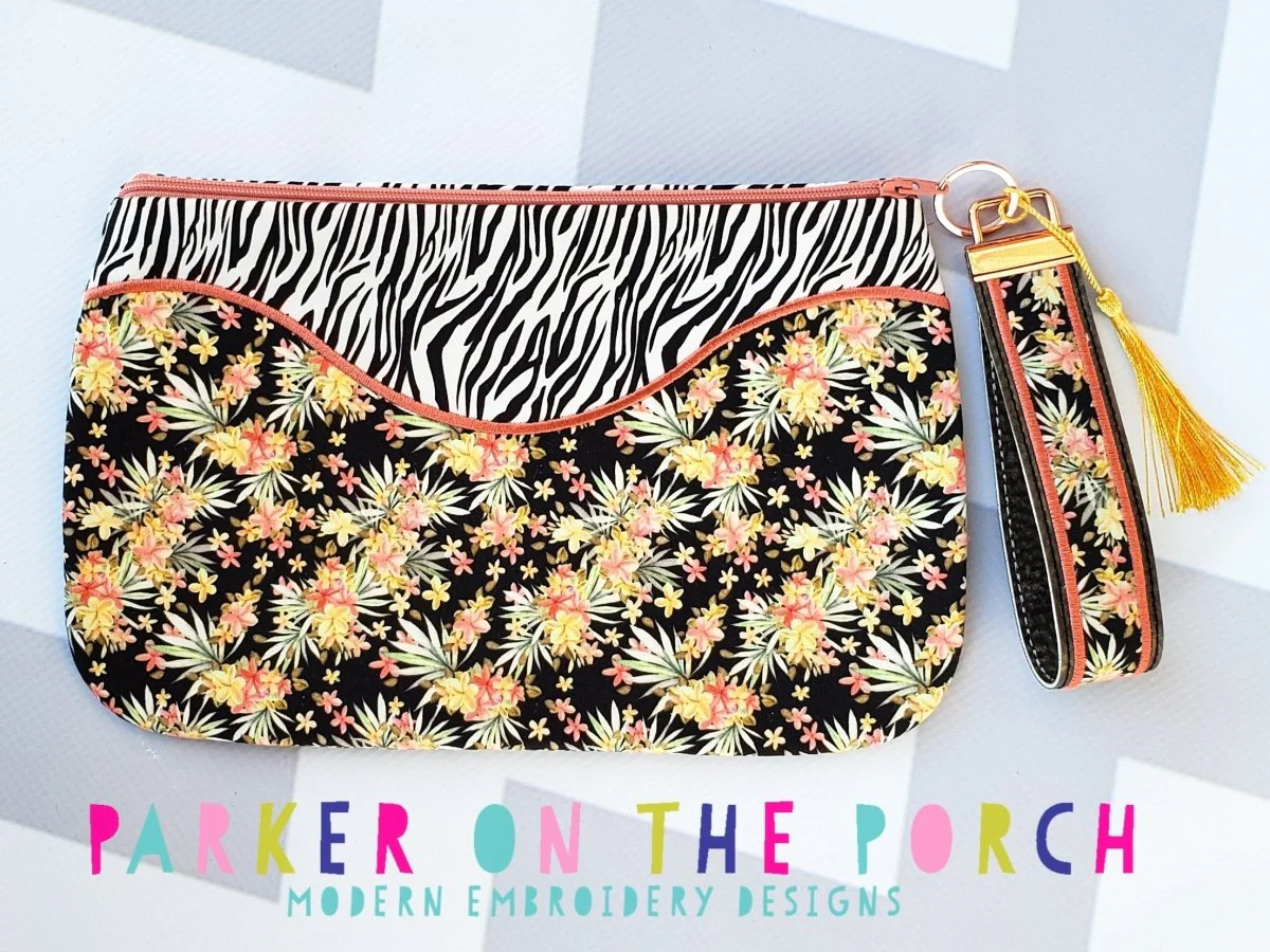 Digital Download- The Daybreak Top Zip Full Front Applique Zipper Bag - Image 2