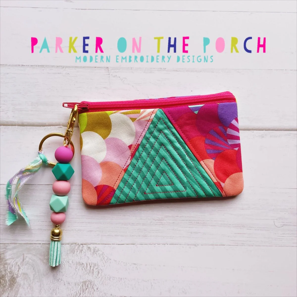 Digital Download - The Delta Wallet Top Zip Zipper Bag - Image 2