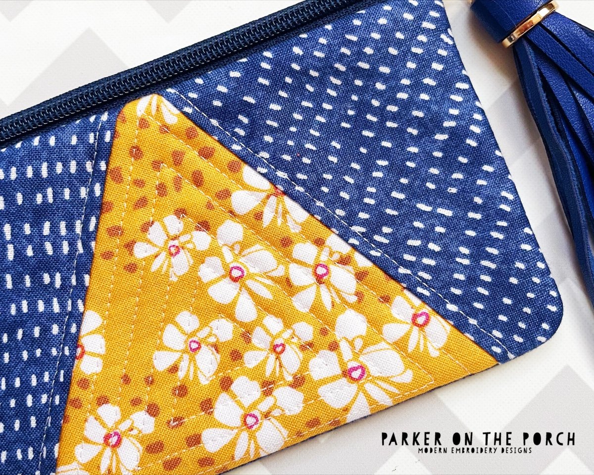 Digital Download - The Delta Wallet Top Zip Zipper Bag - Image 3