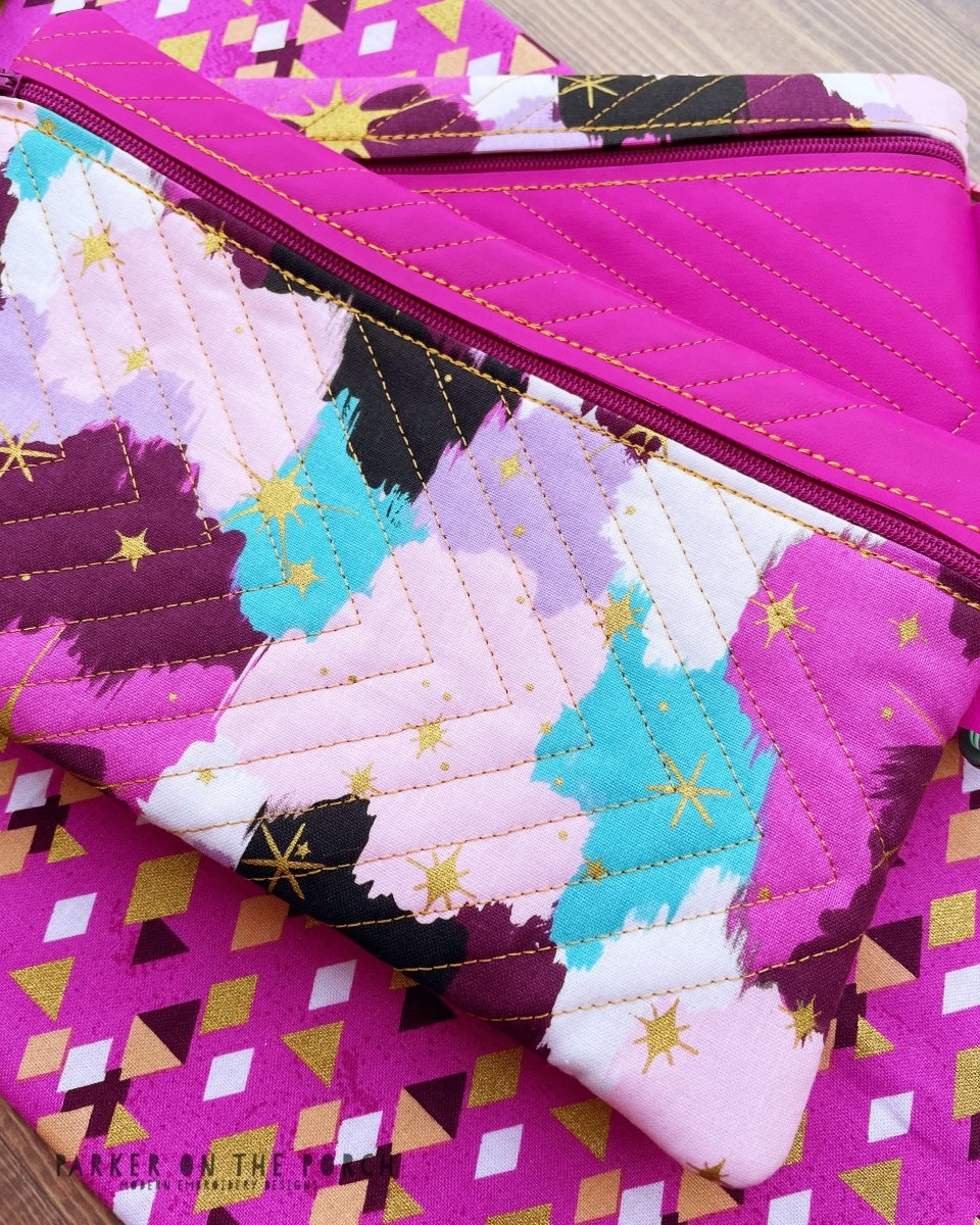 Digital Download - The On Point Quilted Front Zip Zipper Bag - Image 3