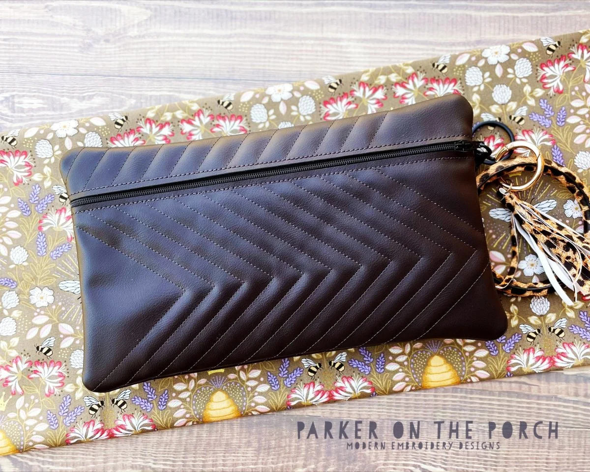 Digital Download - The On Point Quilted Front Zip Zipper Bag - Image 5