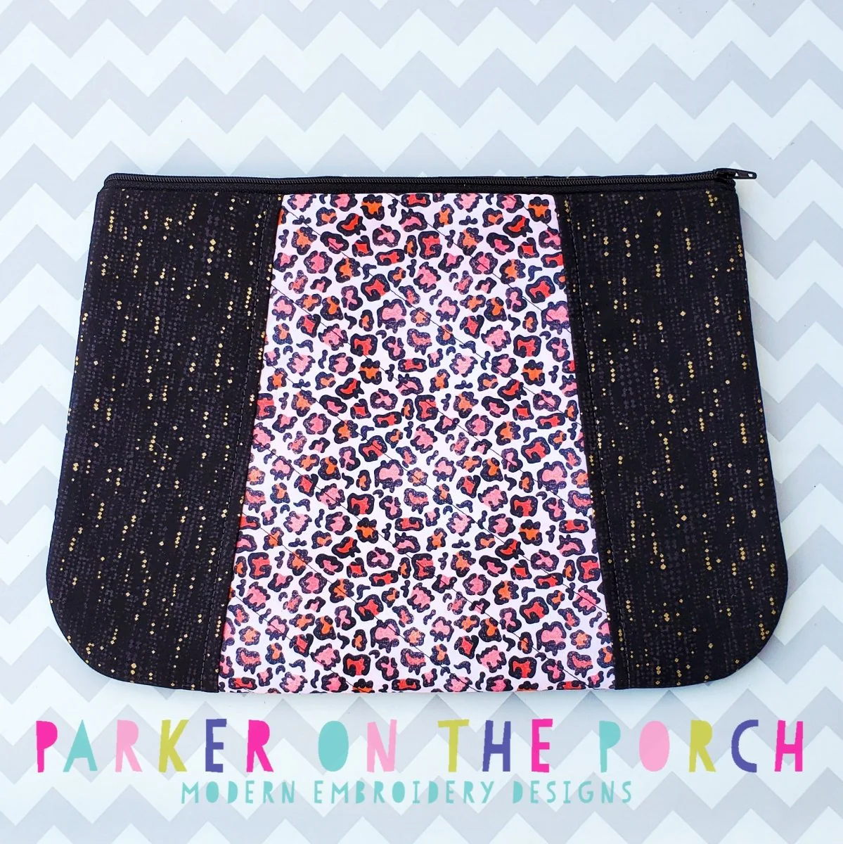 Digital Download- Size 3- Top Zip Center of Attention Zipper Bag