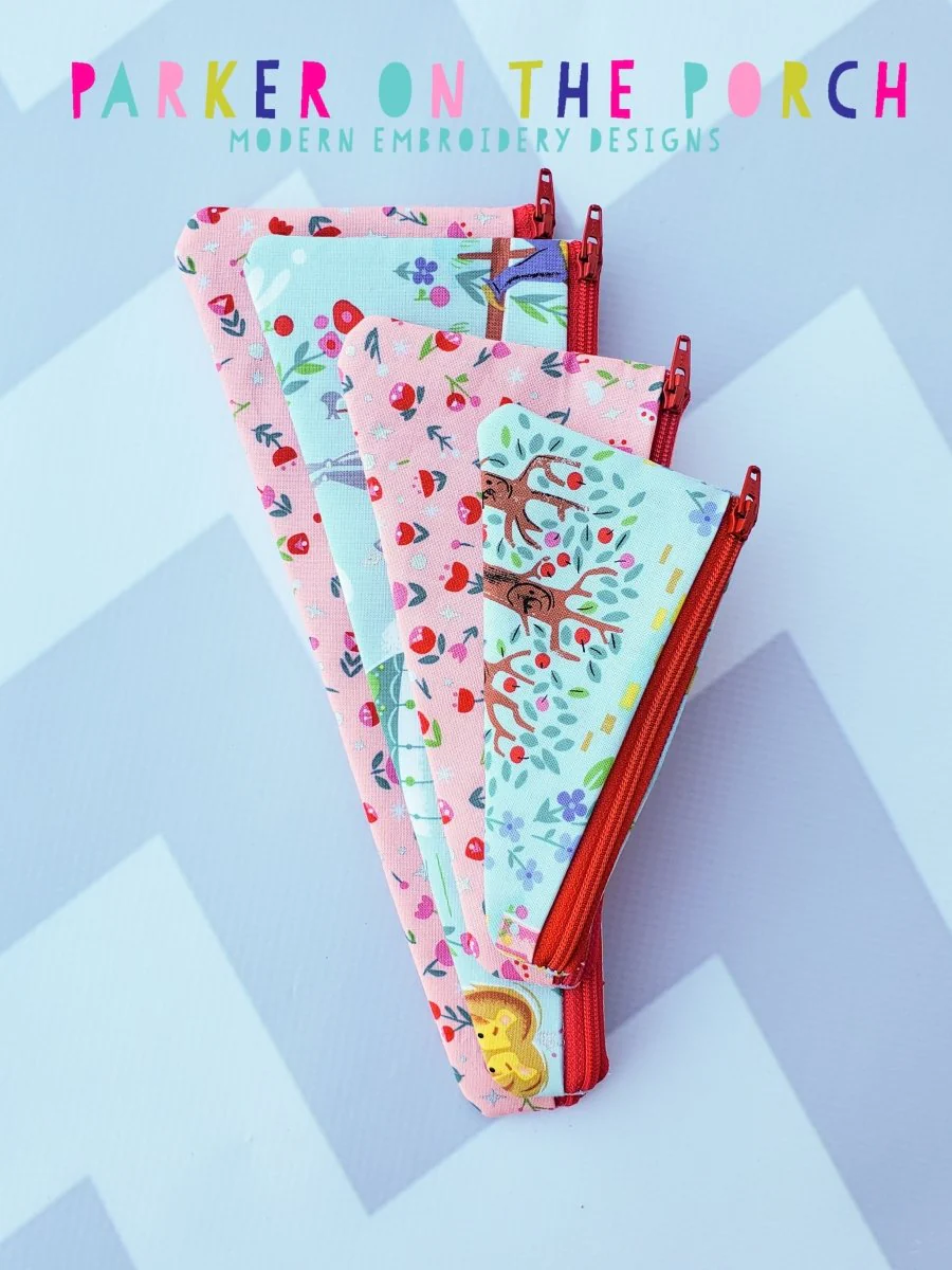 Digital Download- TOP Zip Scissor Keeper Zipper Bag - Image 2
