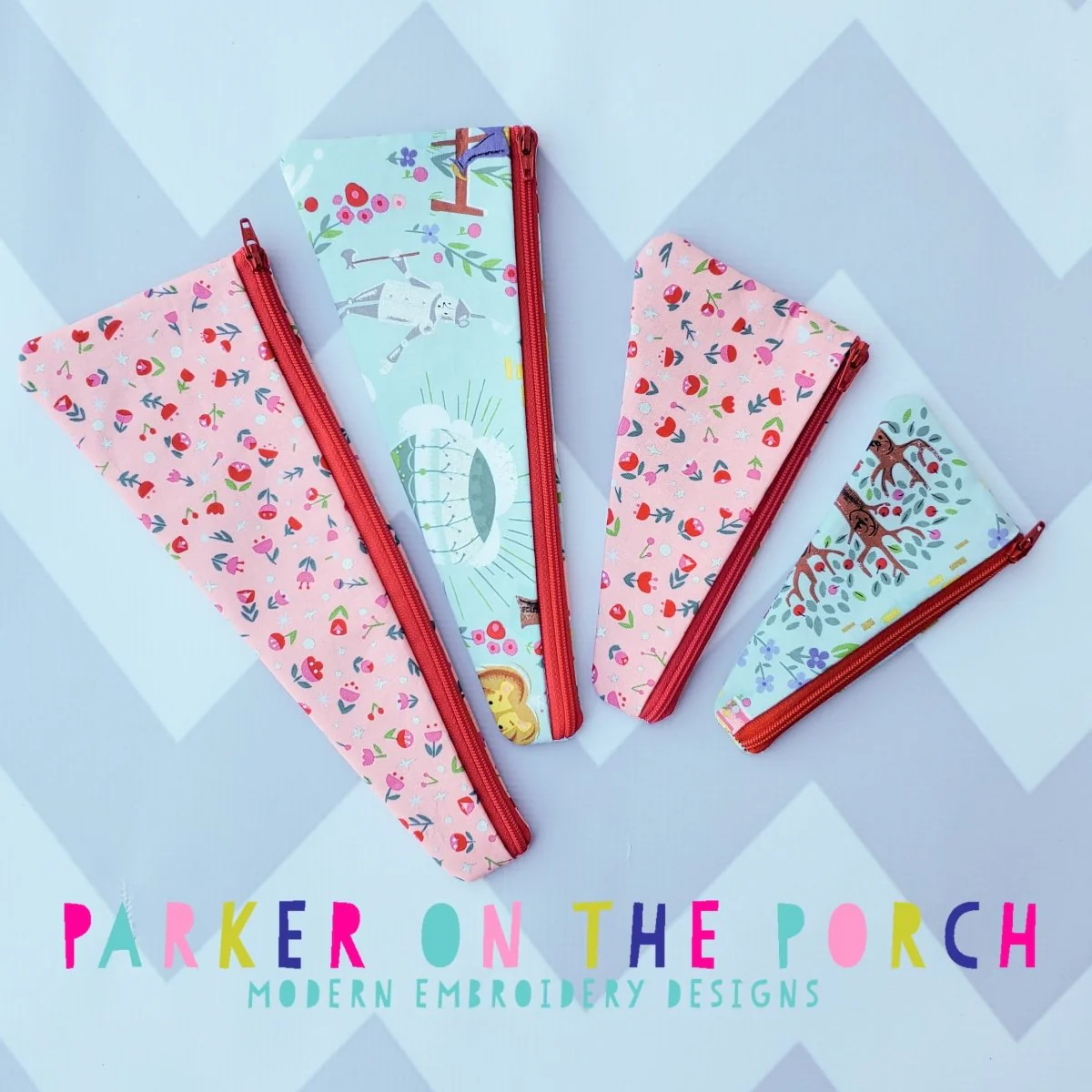 Digital Download- TOP Zip Scissor Keeper Zipper Bag - Image 3